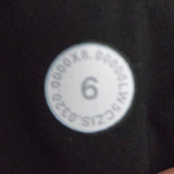 Lululemon City Sleek 5 Pocket 7/8 Pant 26.5" - 6 Black - Picture 6 of 6